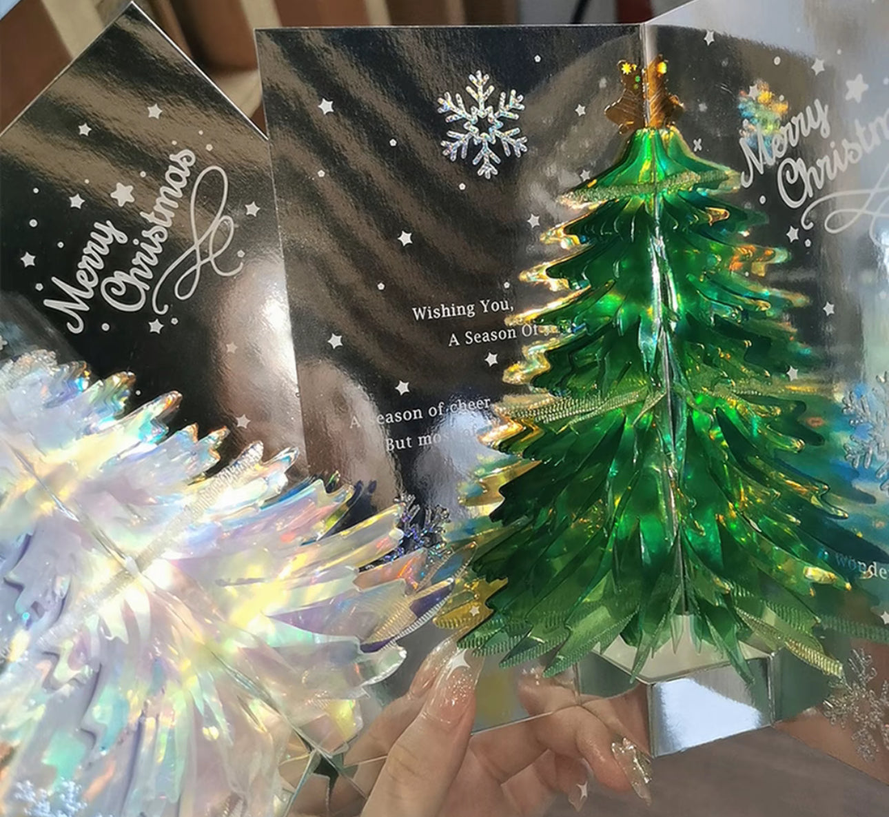 Frohes Weinachten mit einer besonderen 3D-Karte ✨