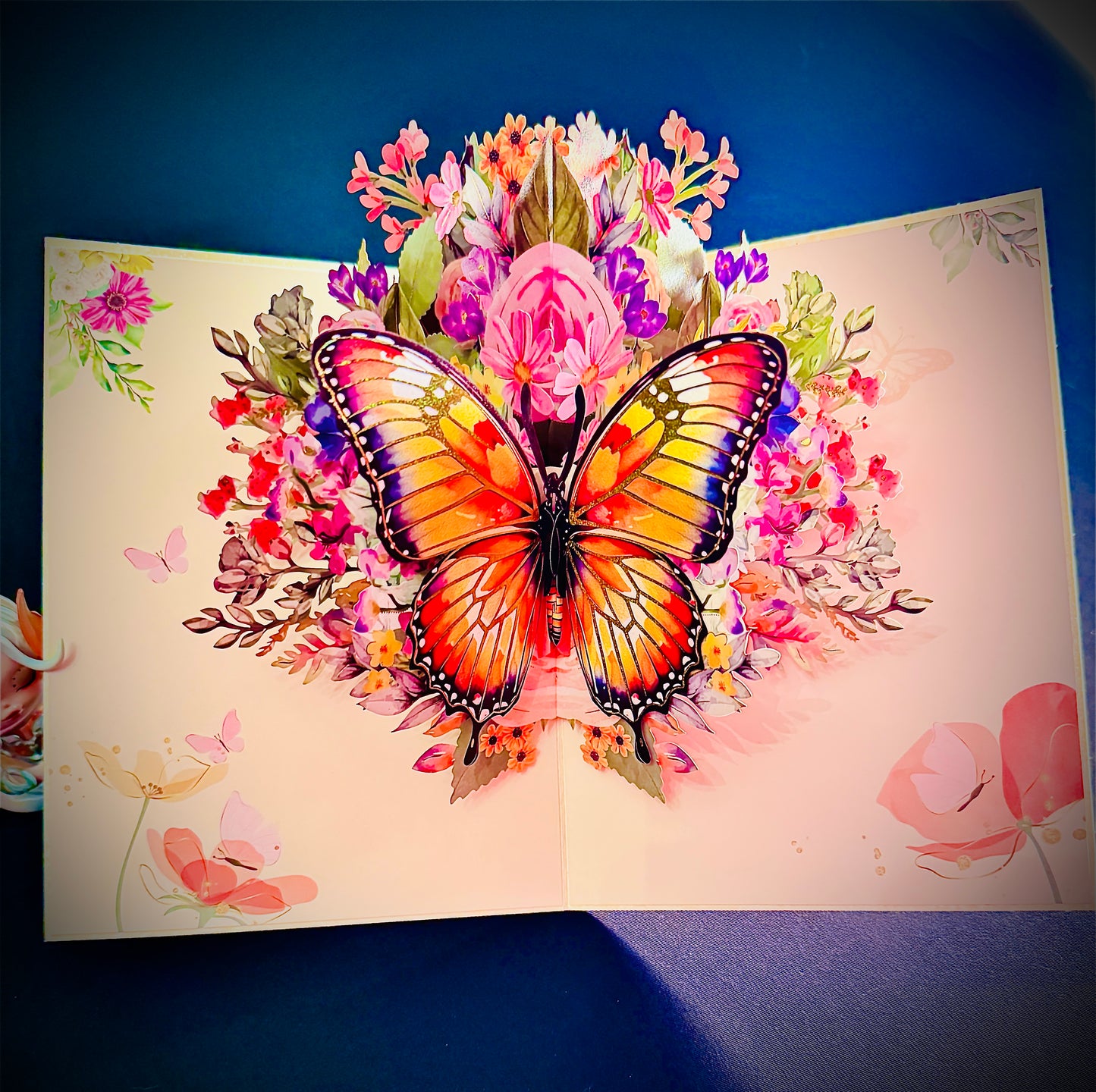 3D Pop-Up wunderbare Schmetterling Grußkarte