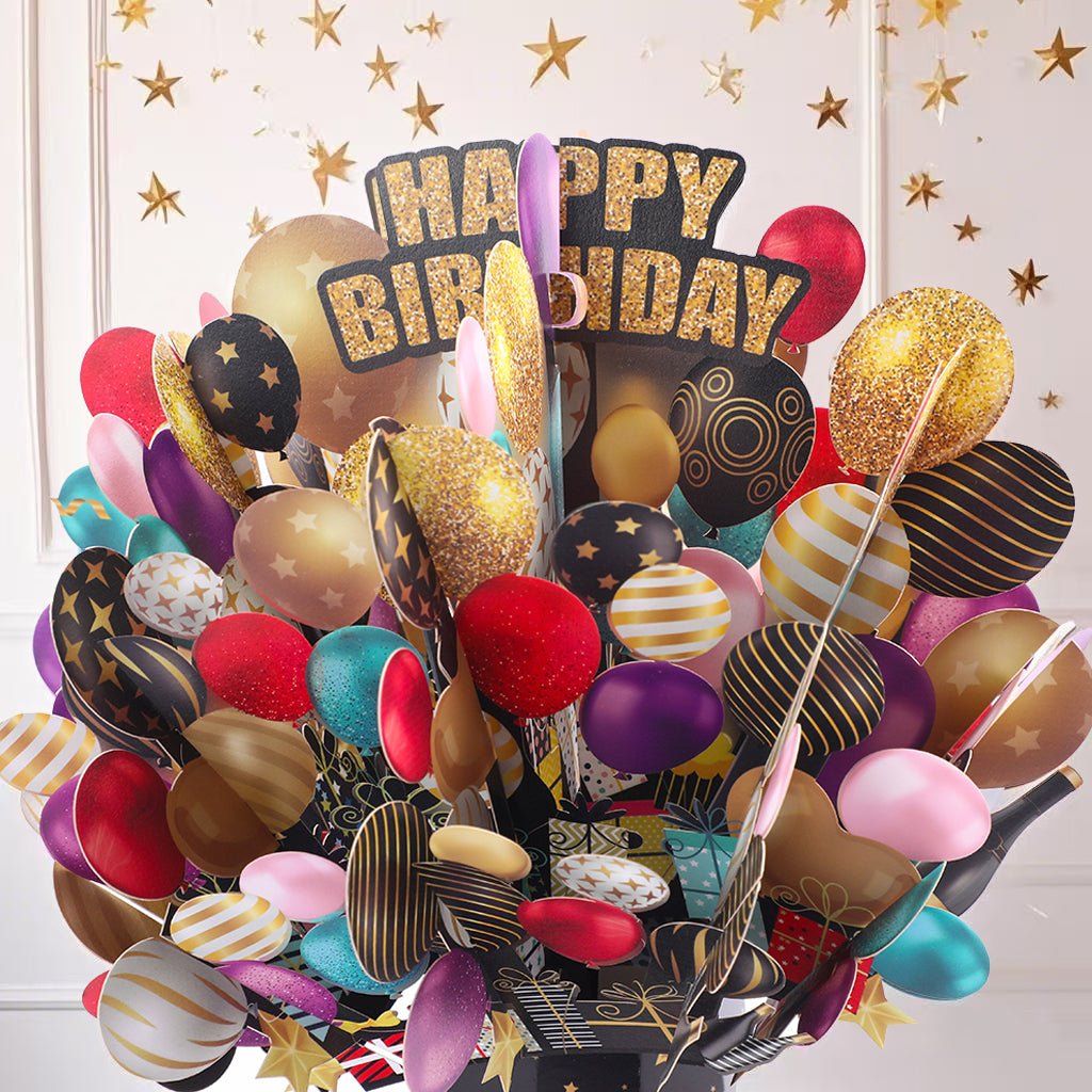 🎉 Alles Gute zum Geburtstag – mit einer besonderen 3D-Karte 🎂