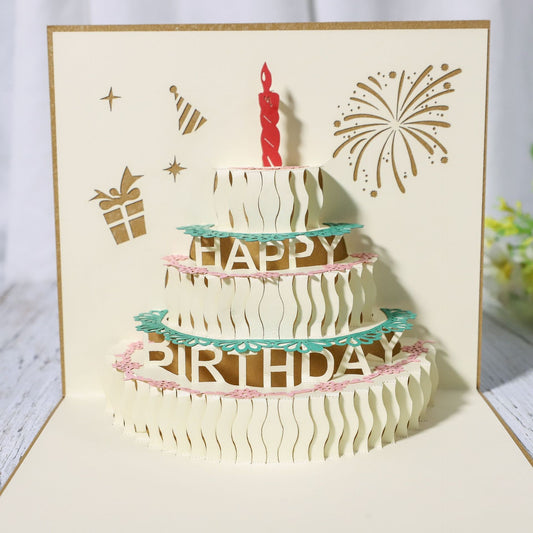 🎂 3D-Geburtstagskarte – einzigartig &amp; unvergesslich! 🎉