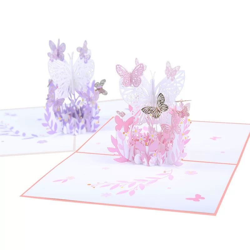 3D Pop-Up Grußkarte