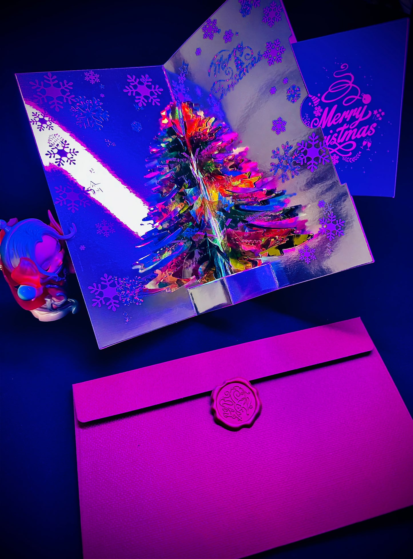 Frohes Weinachten mit einer besonderen 3D-Karte ✨