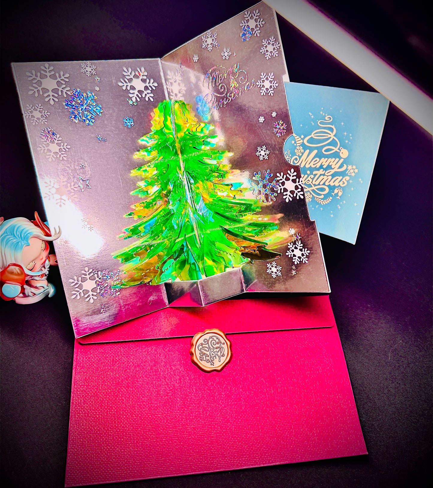 Frohes Weinachten mit einer besonderen 3D-Karte ✨