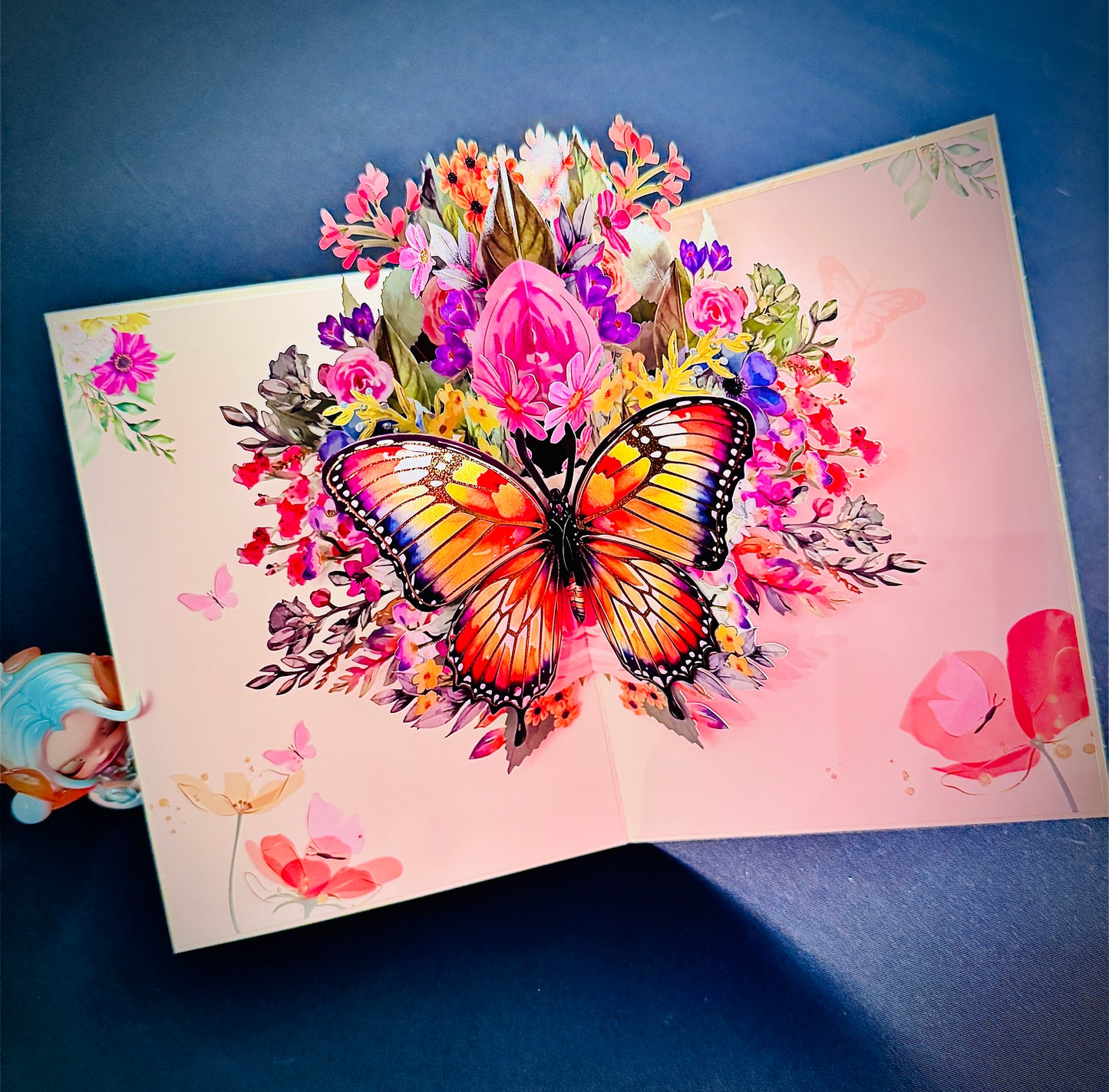 3D Pop-Up wunderbare Schmetterling Grußkarte