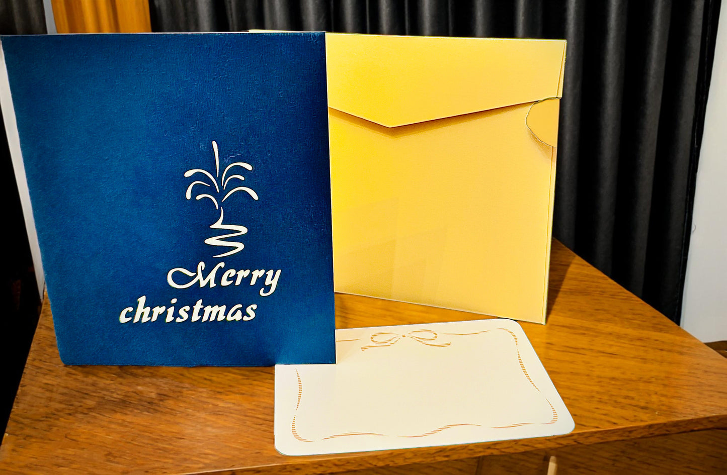 Frohes Weihnachten mit einer besonderen 3D-Karte ✨