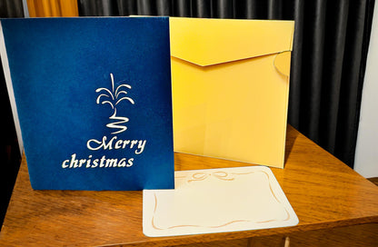 Frohes Weihnachten mit einer besonderen 3D-Karte ✨
