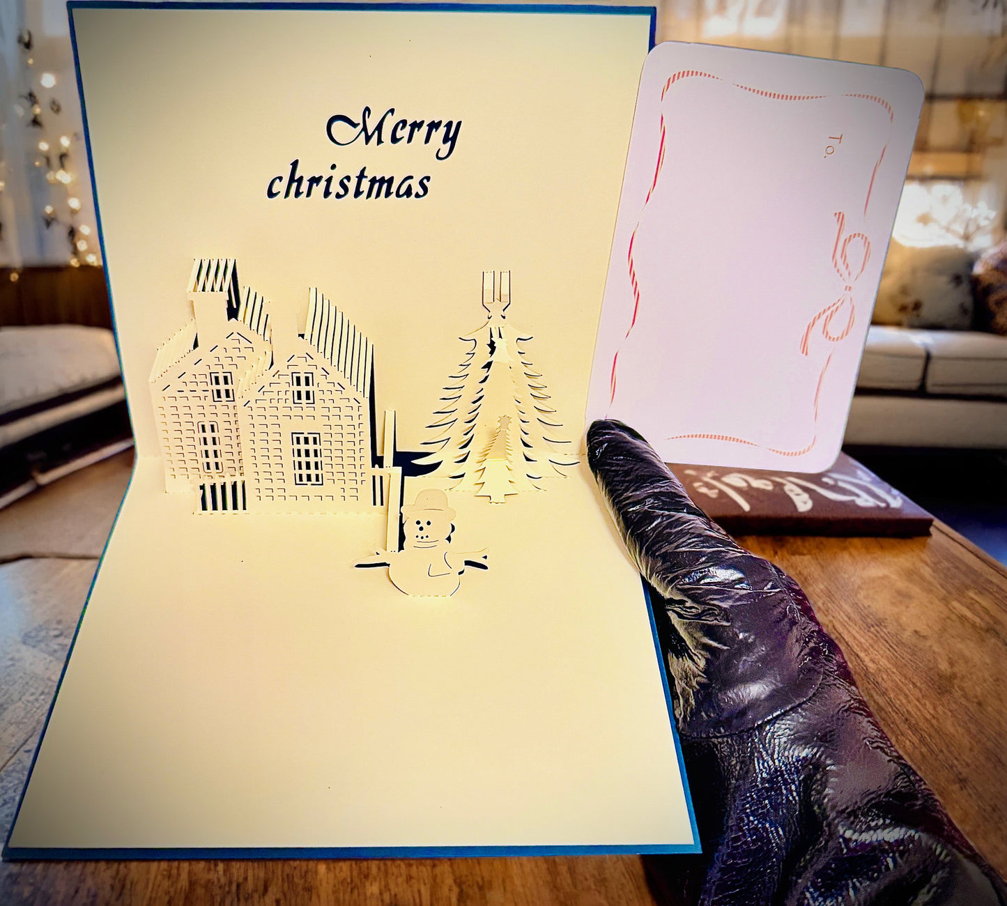 Frohes Weihnachten mit einer besonderen 3D-Karte ✨