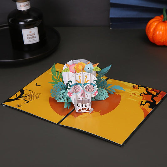 🎃 3D-Halloweenkarte – schaurig schön & einzigartig! 👻