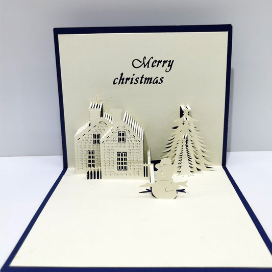 Frohes Weihnachten mit einer besonderen 3D-Karte ✨