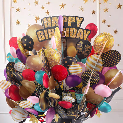 🎉 Alles Gute zum Geburtstag – mit einer besonderen 3D-Karte 🎂