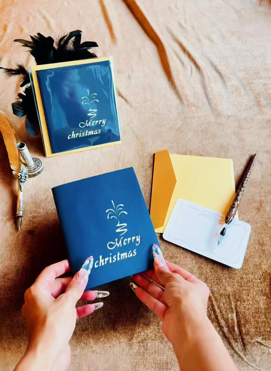 Frohes Weihnachten mit einer besonderen 3D-Karte ✨